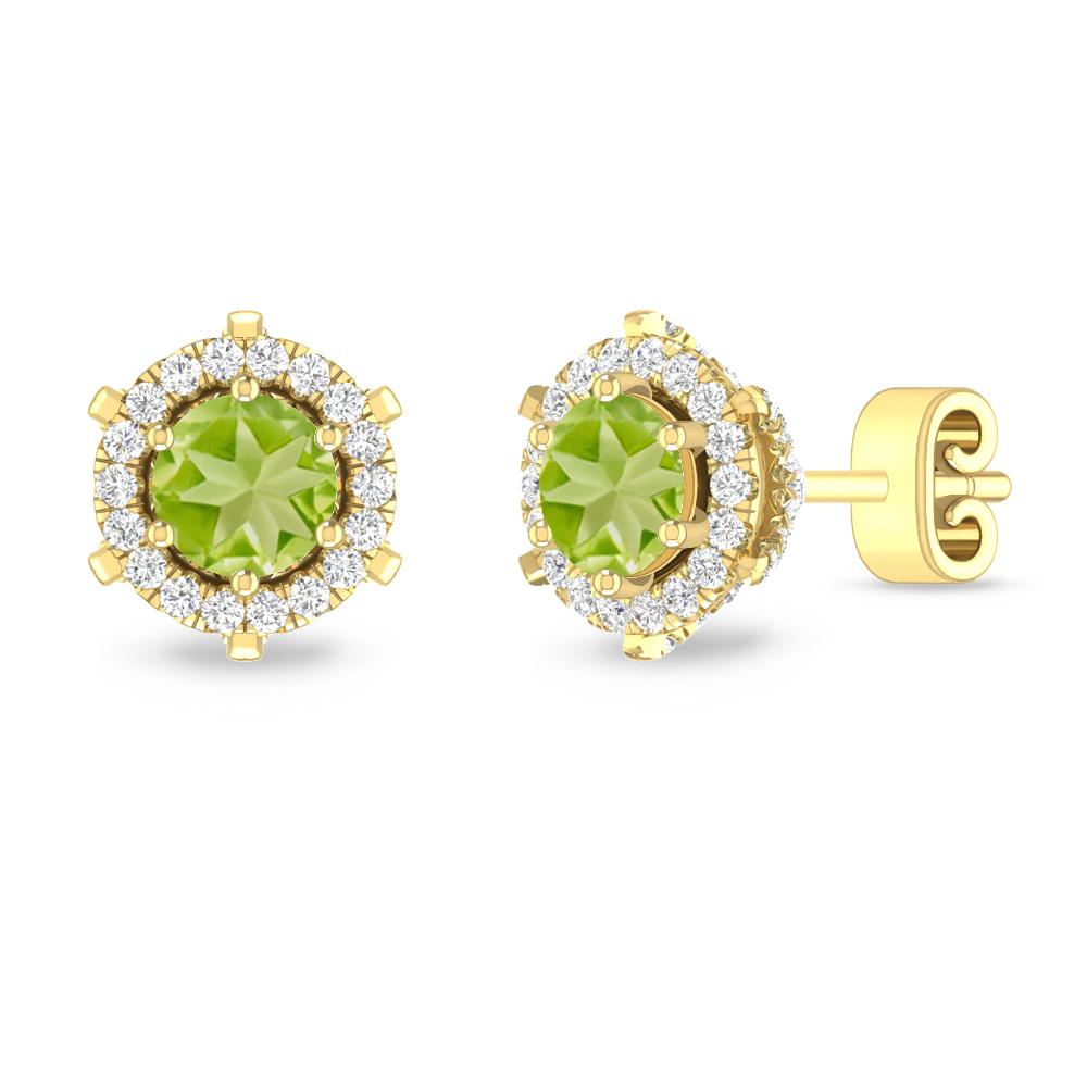 Yellow Gold - Peridot