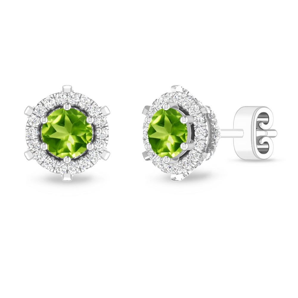 White Gold - Peridot