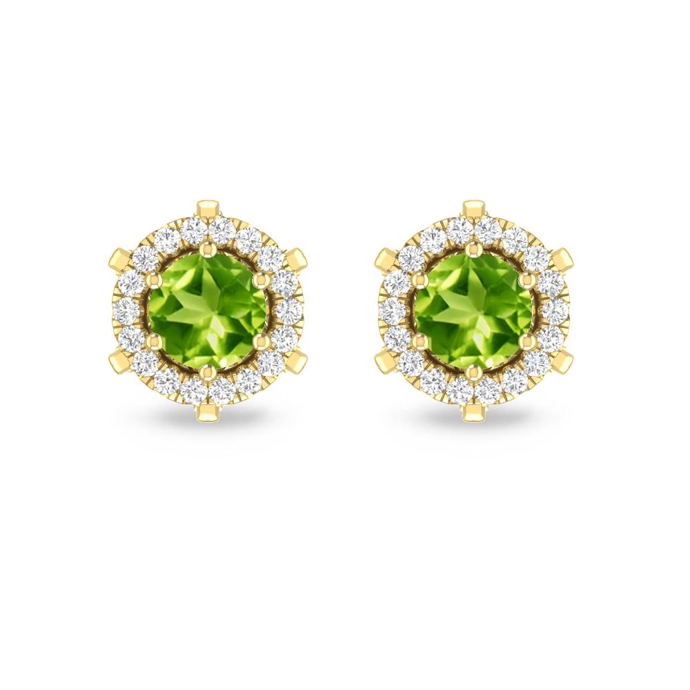 Yellow Gold - Peridot