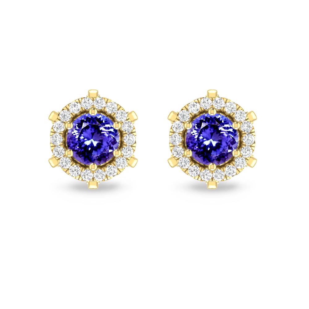 Yellow Gold - Tanzanite