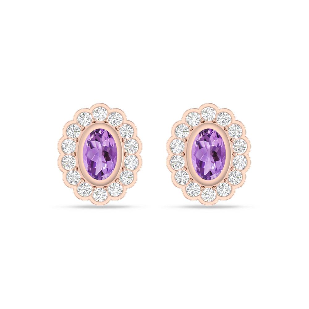 Rose Gold - Amethyst