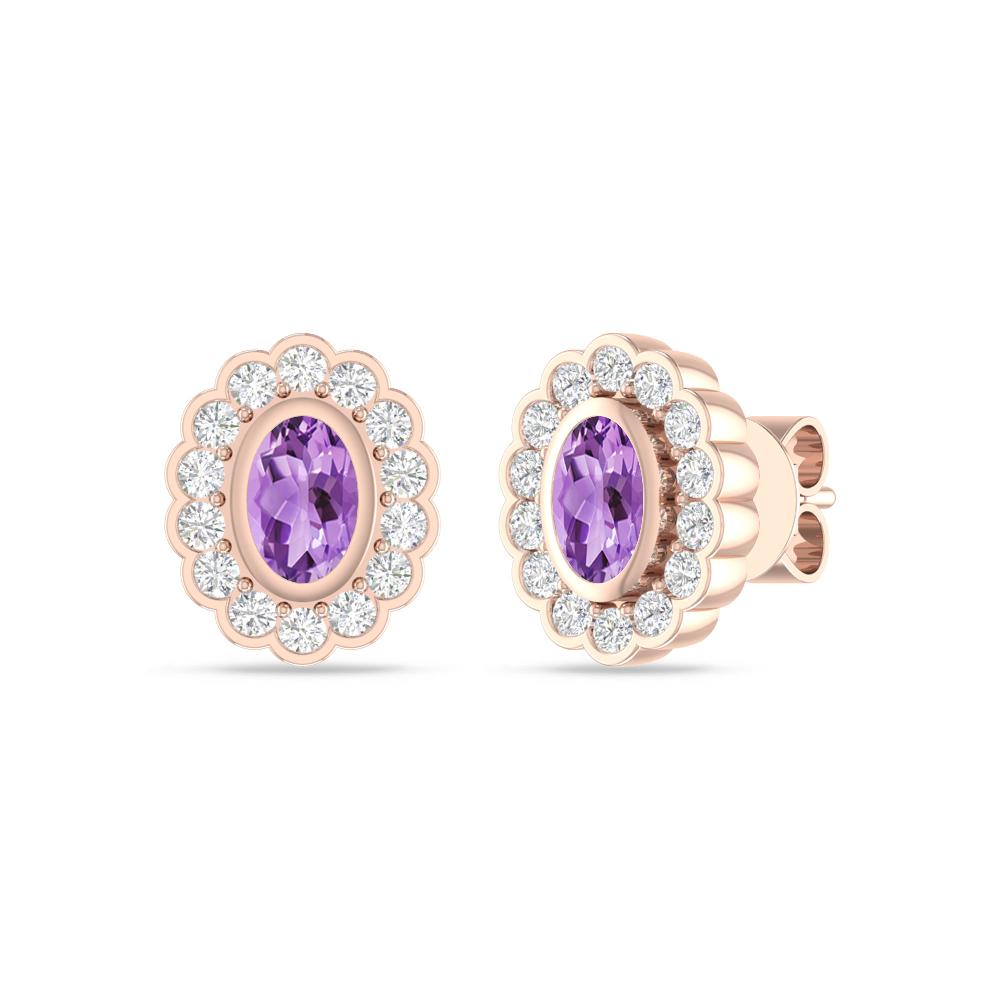 Rose Gold - Amethyst