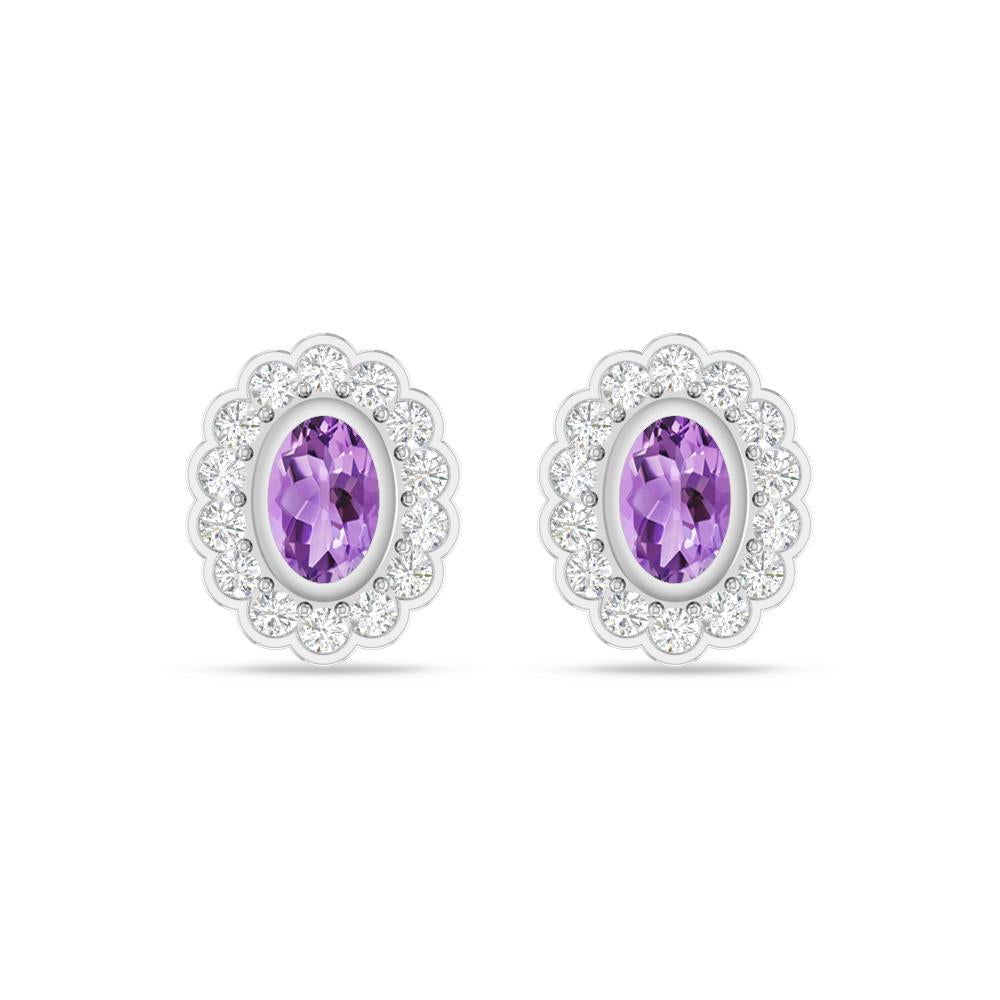 White Gold - Amethyst