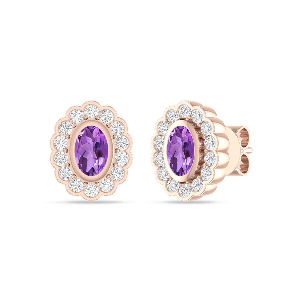 Rose Gold - Amethyst