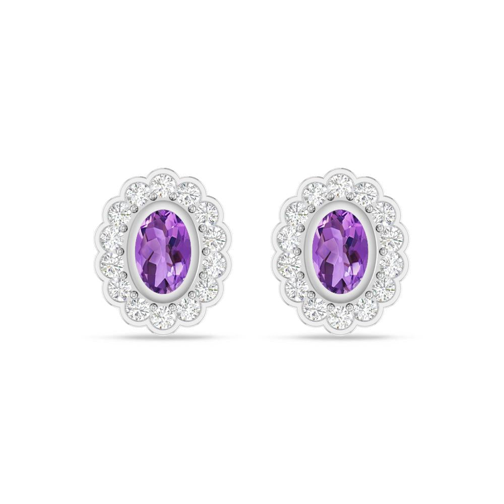 White Gold - Amethyst