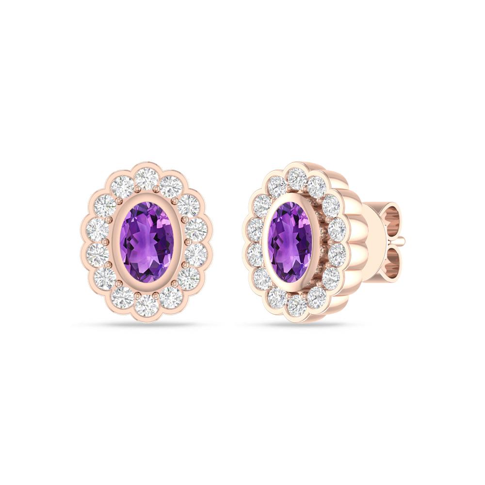 Rose Gold - Amethyst