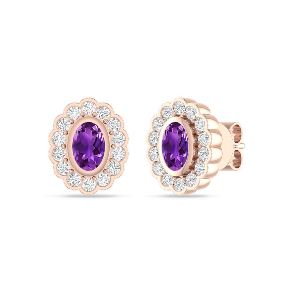Rose Gold - Amethyst