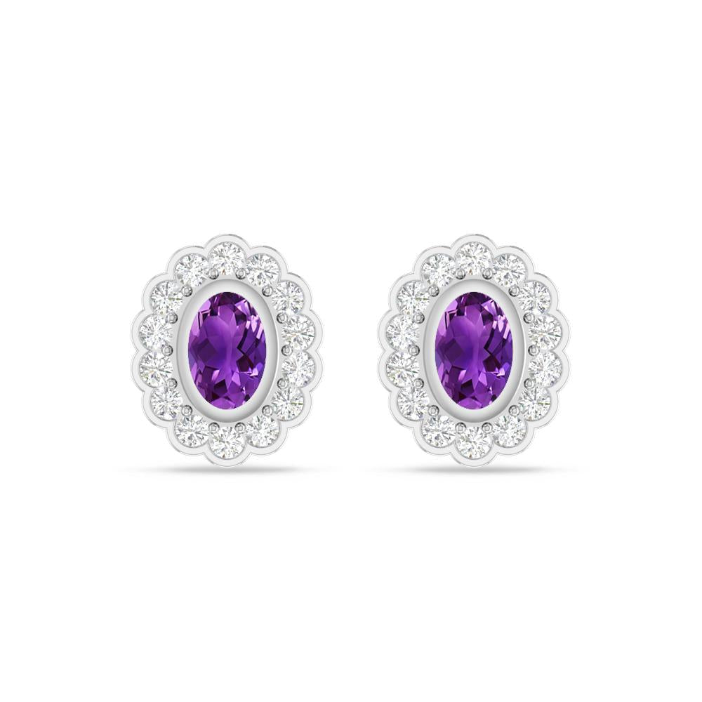 White Gold - Amethyst