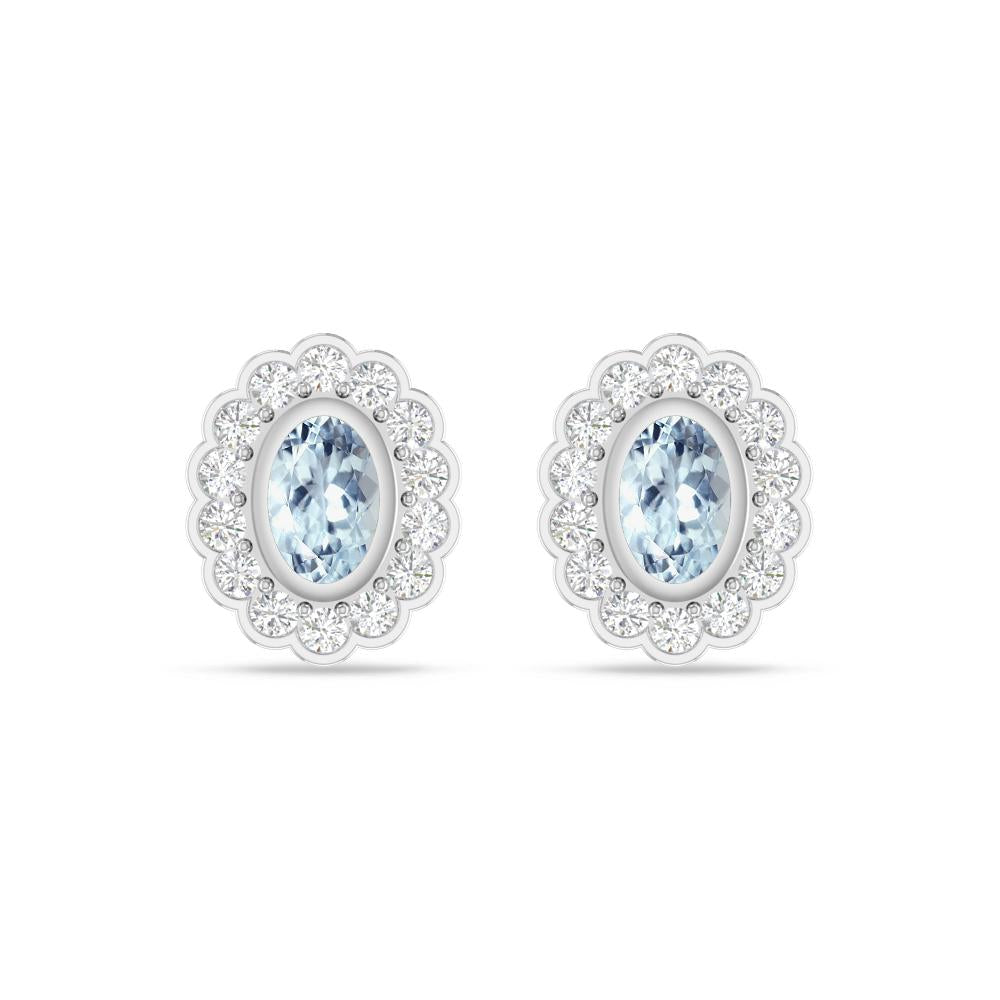 White Gold - Aquamarine