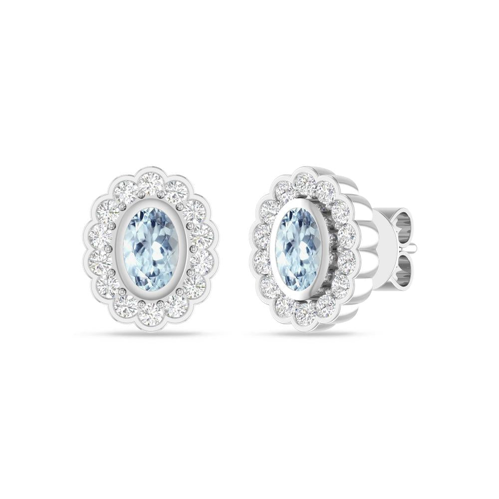 White Gold - Aquamarine