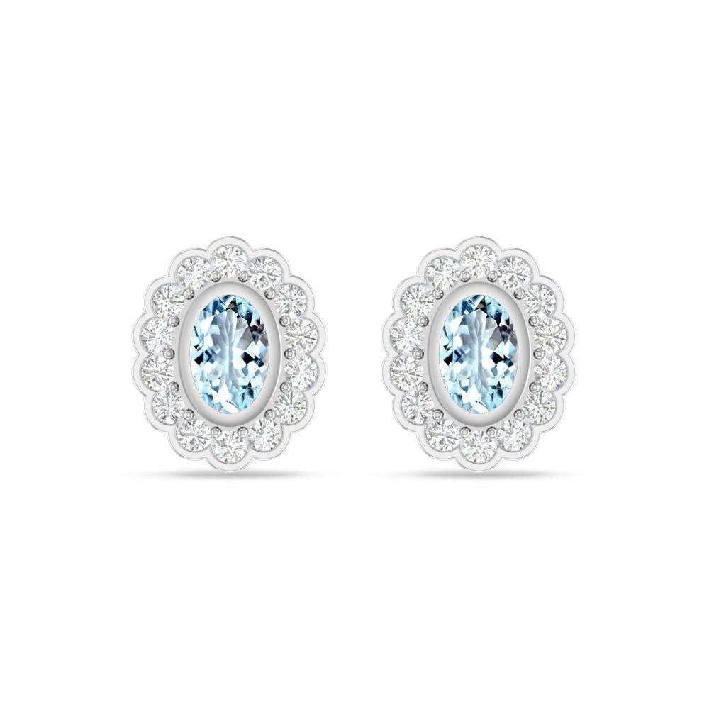 White Gold - Aquamarine