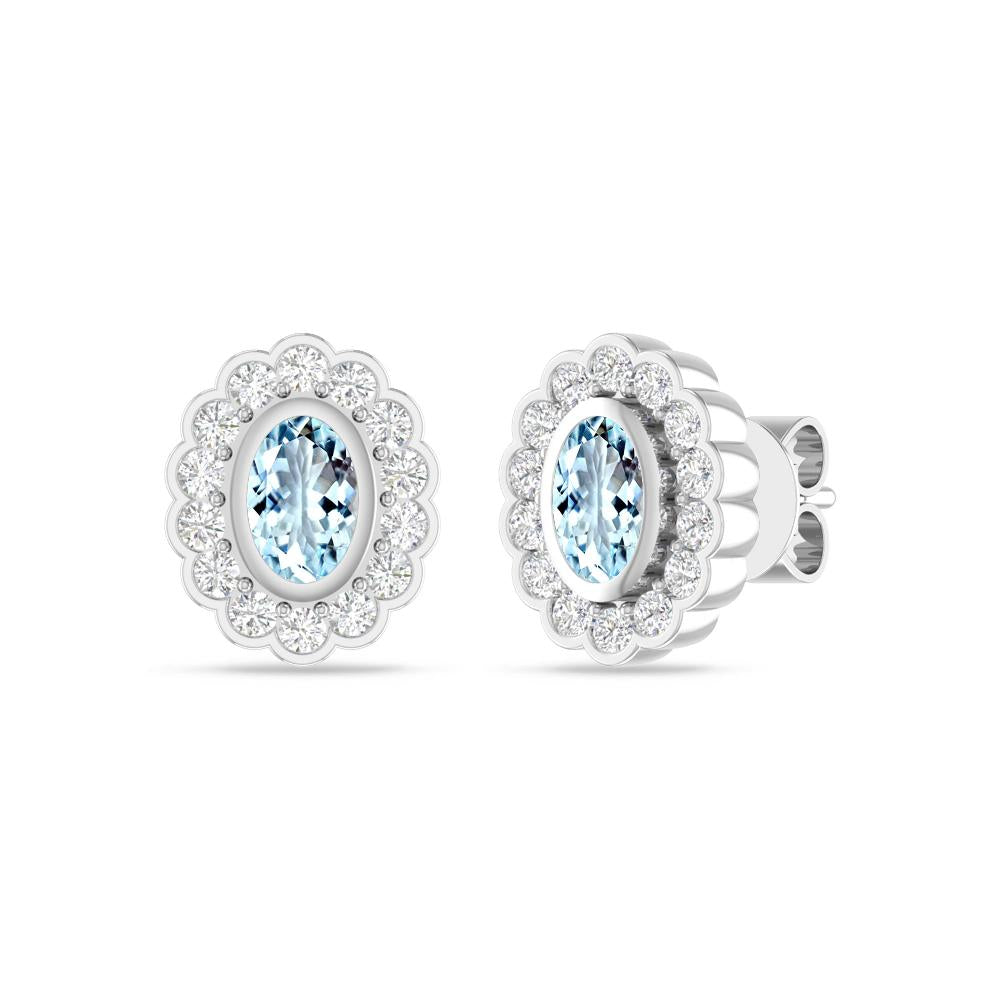 White Gold - Aquamarine
