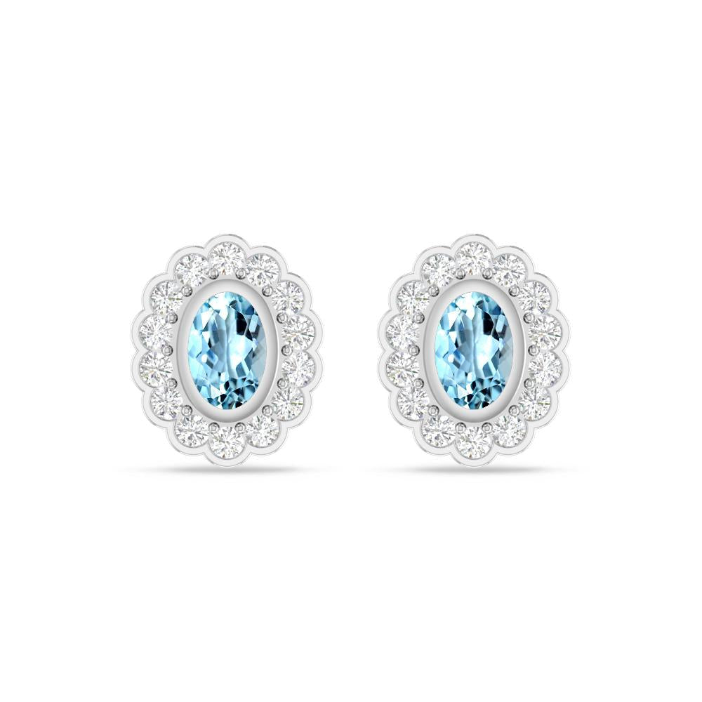 White Gold - Aquamarine