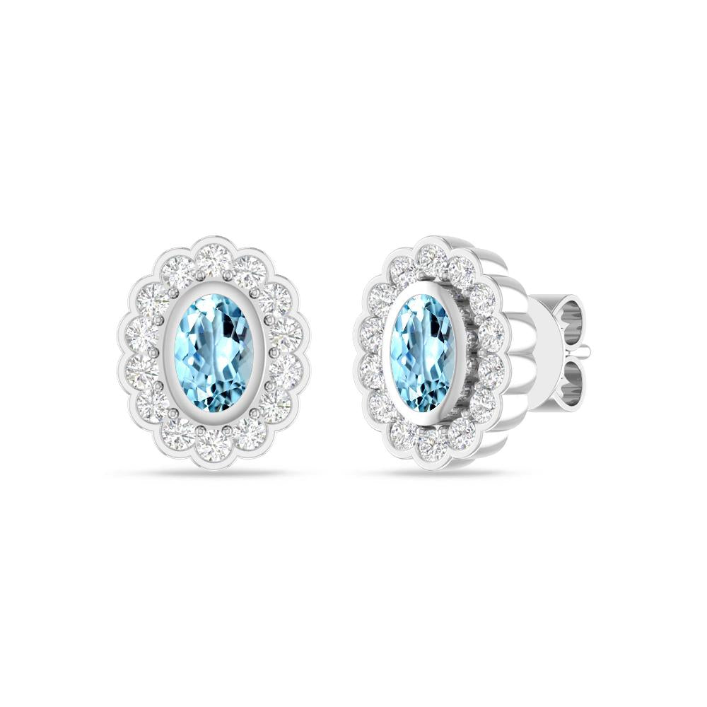 White Gold - Aquamarine