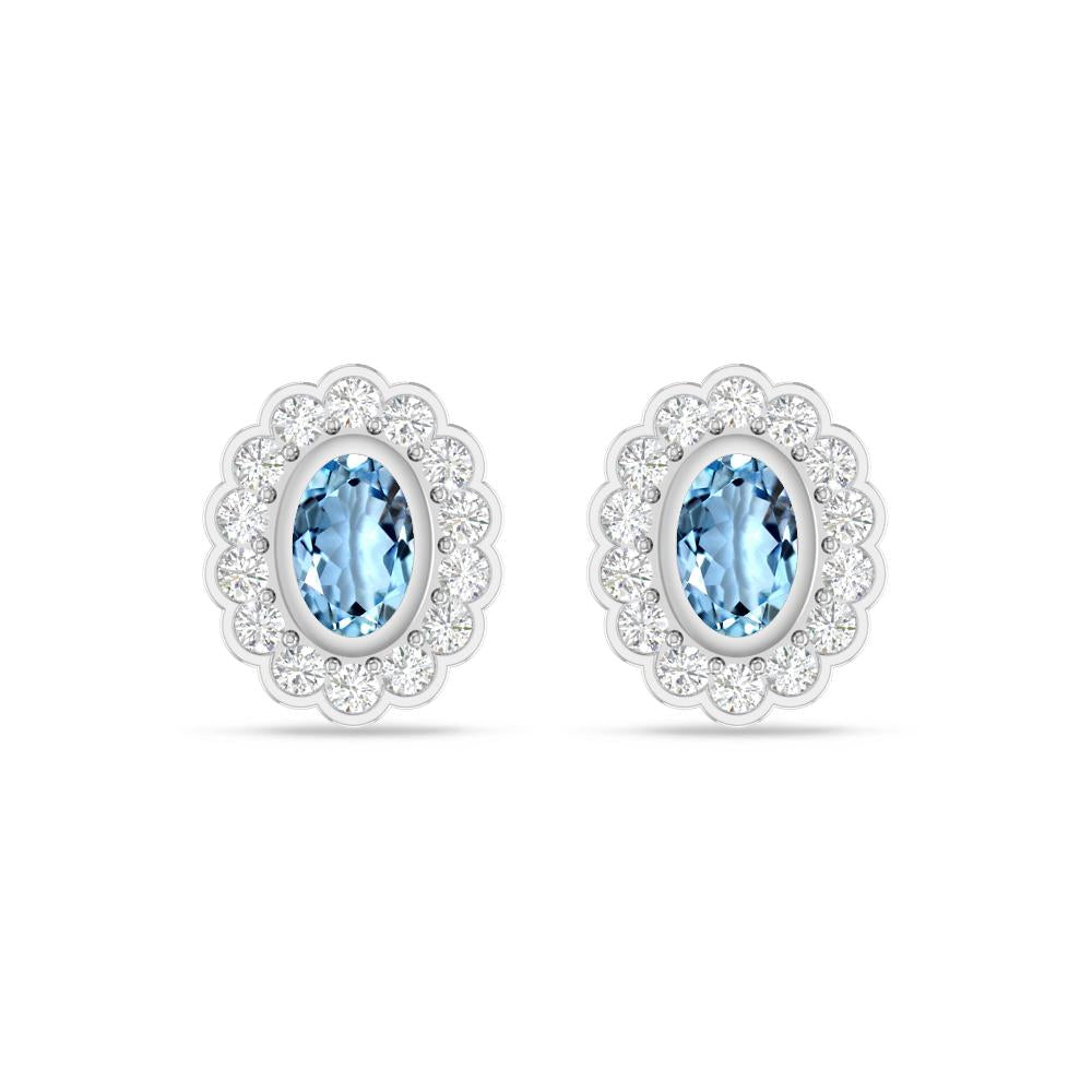 White Gold - Aquamarine