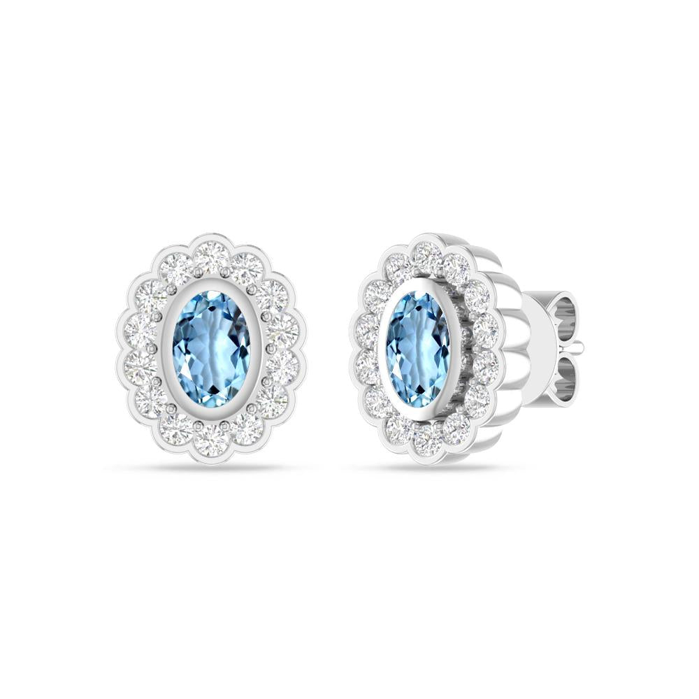 White Gold - Aquamarine