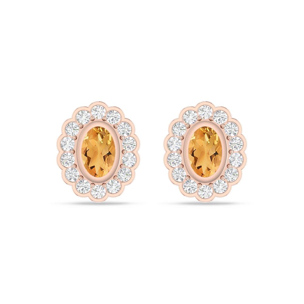 Rose Gold - Citrine
