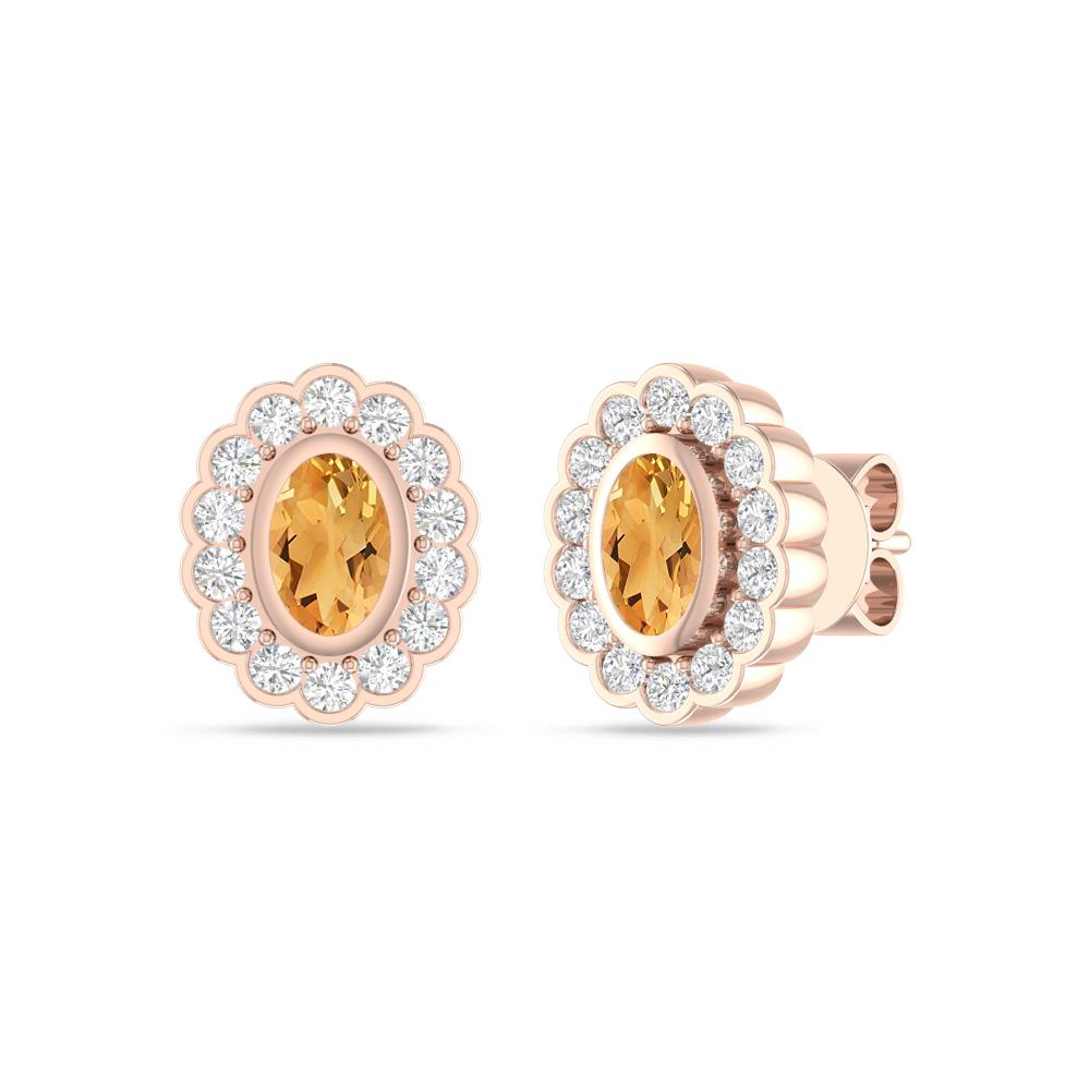 Rose Gold - Citrine