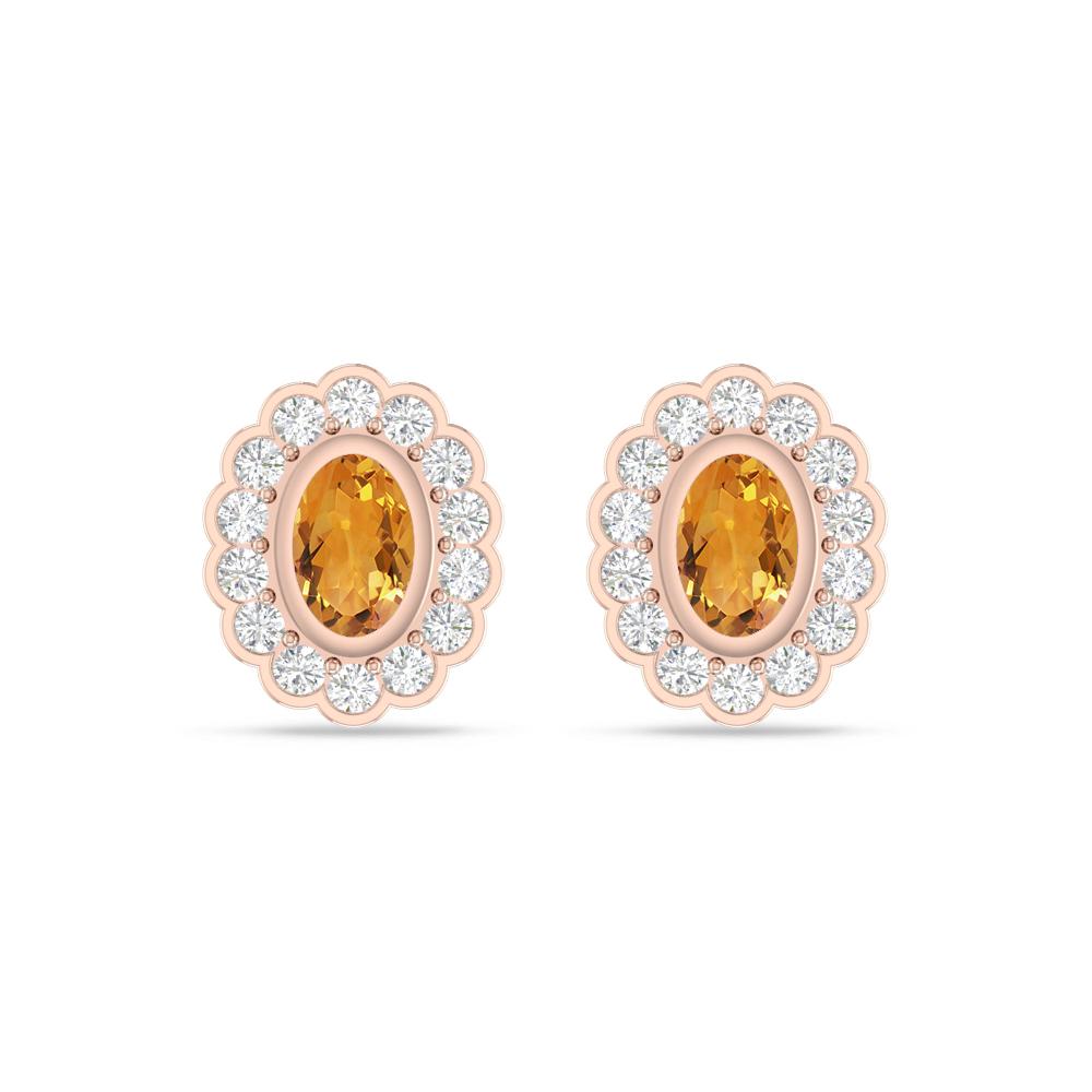 Rose Gold - Citrine