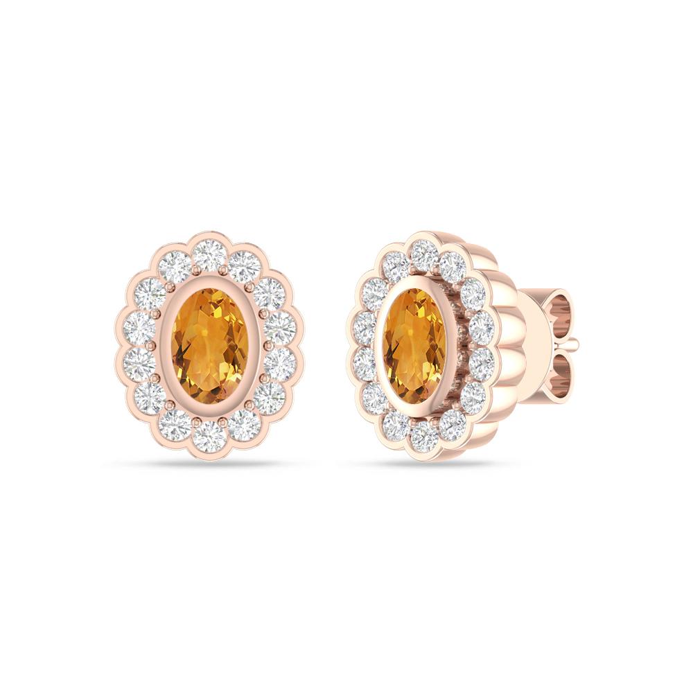 Rose Gold - Citrine