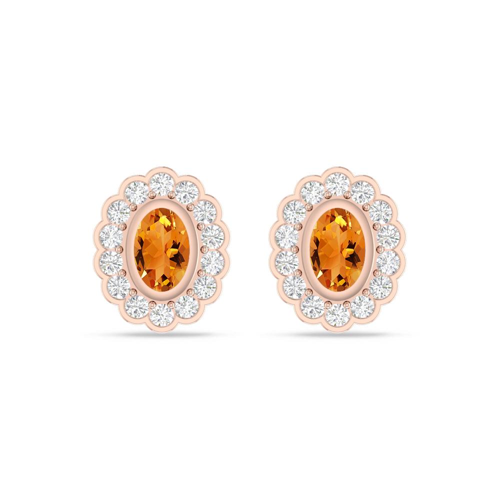 Rose Gold - Citrine