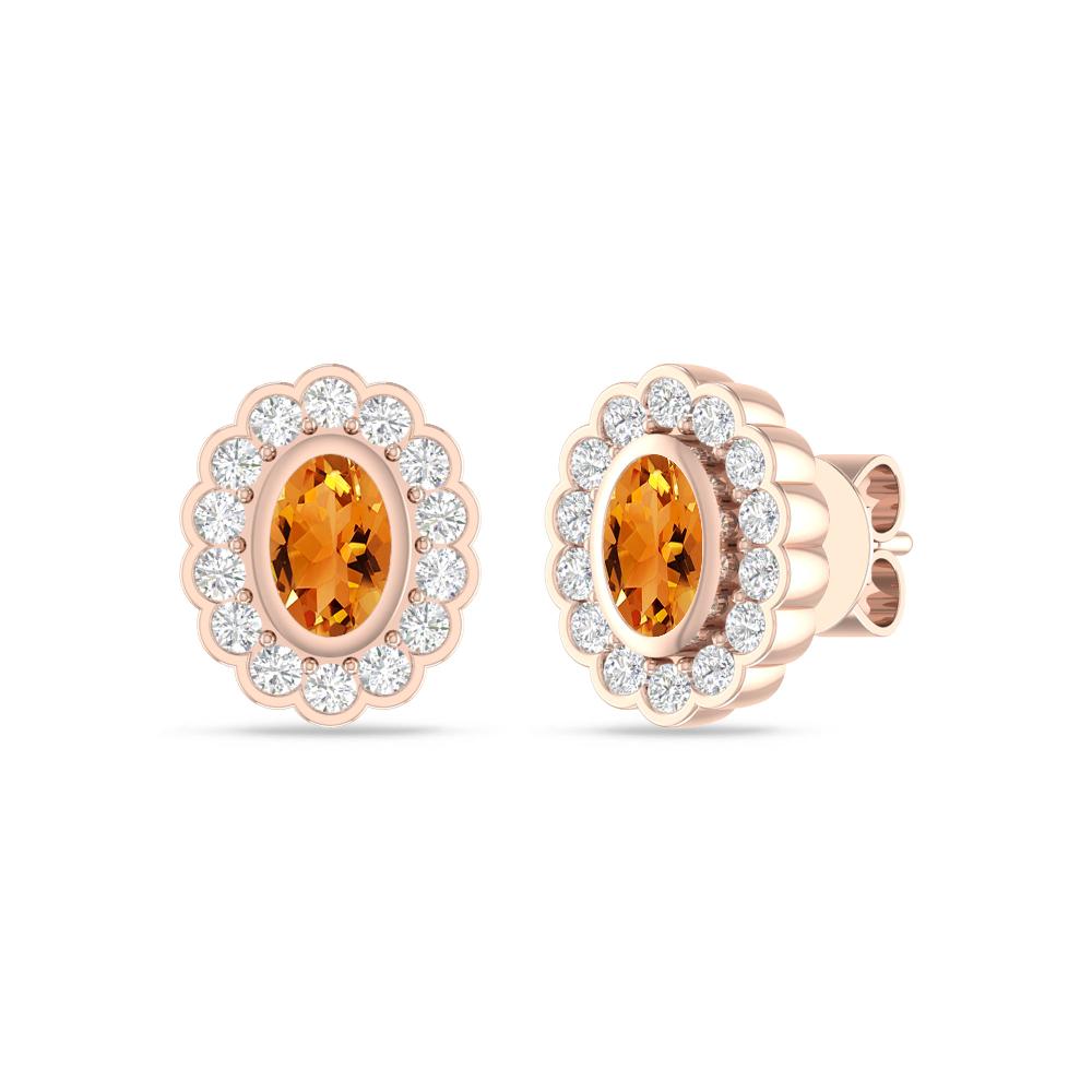Rose Gold - Citrine