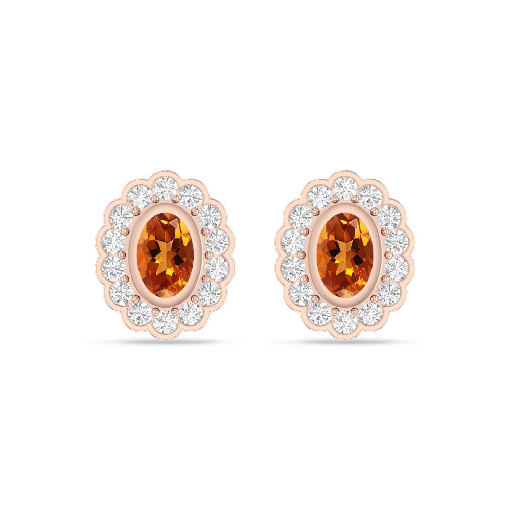 Rose Gold - Citrine