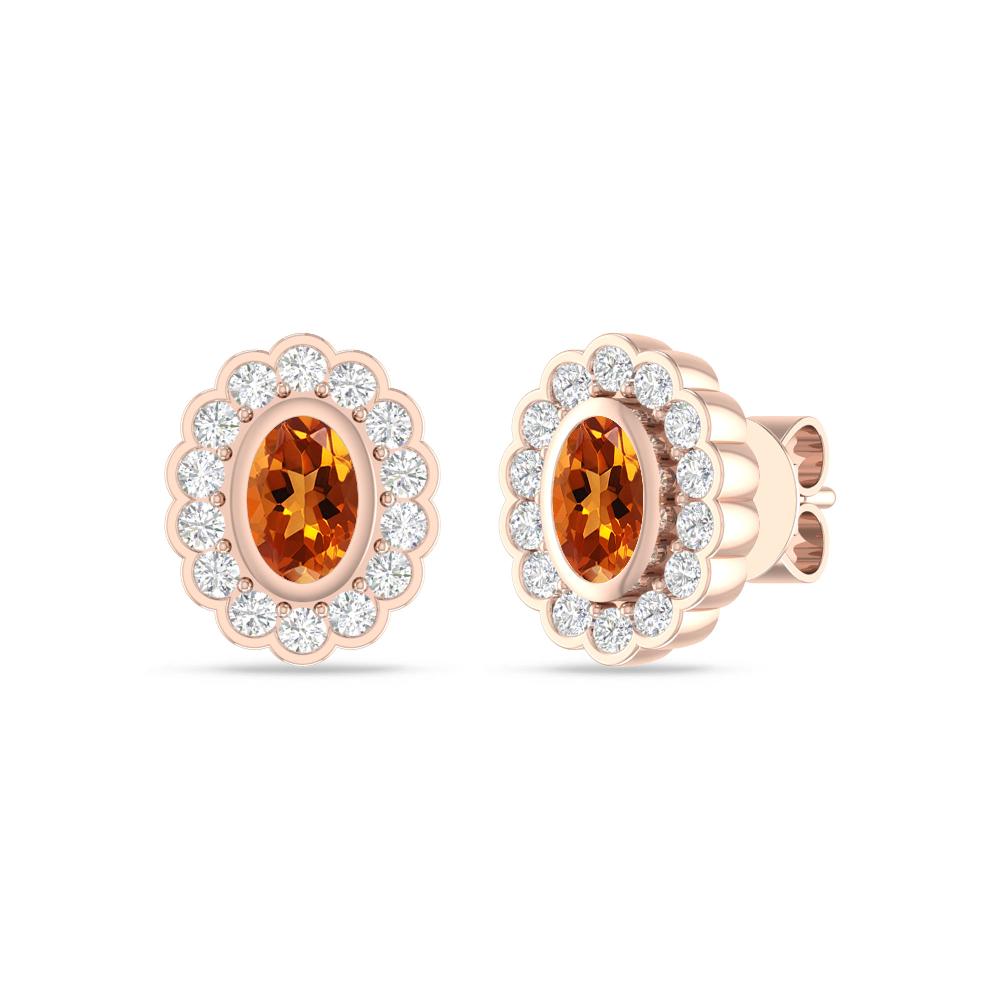 Rose Gold - Citrine