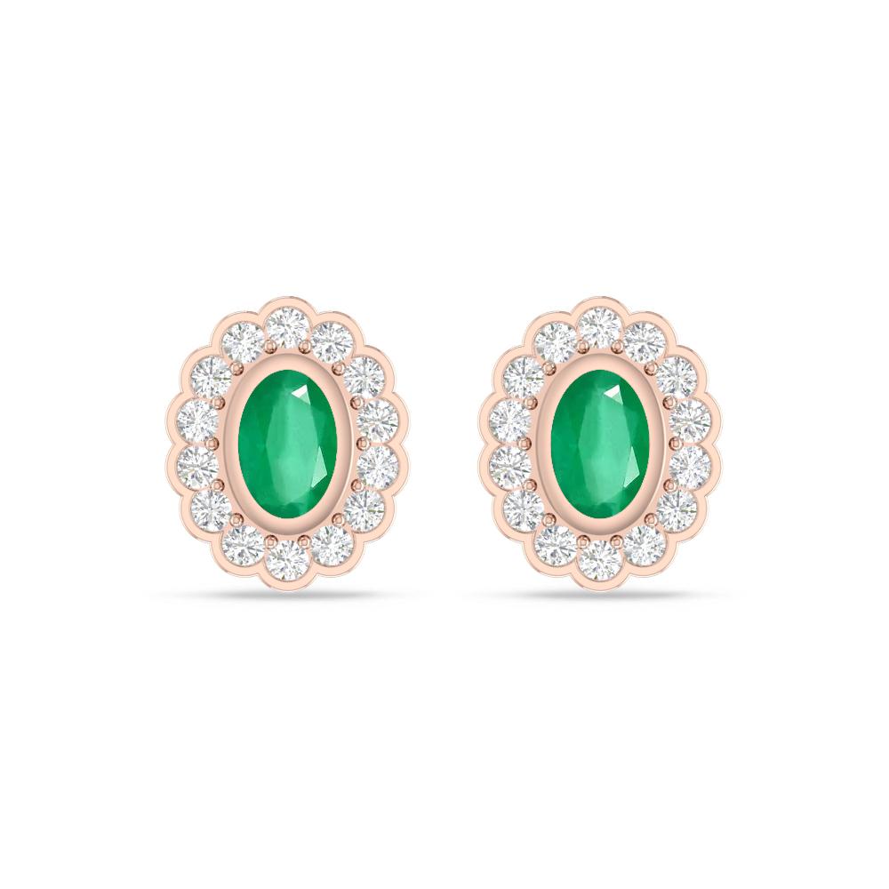 Rose Gold - Emerald