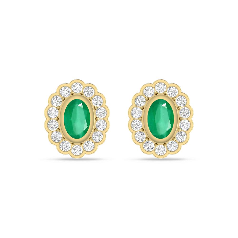 Yellow Gold - Emerald