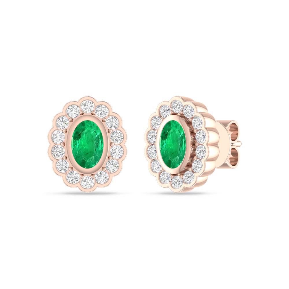 Rose Gold - Emerald