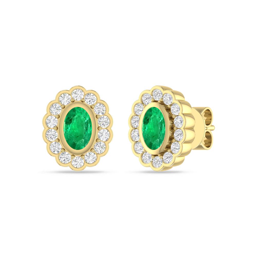 Yellow Gold - Emerald
