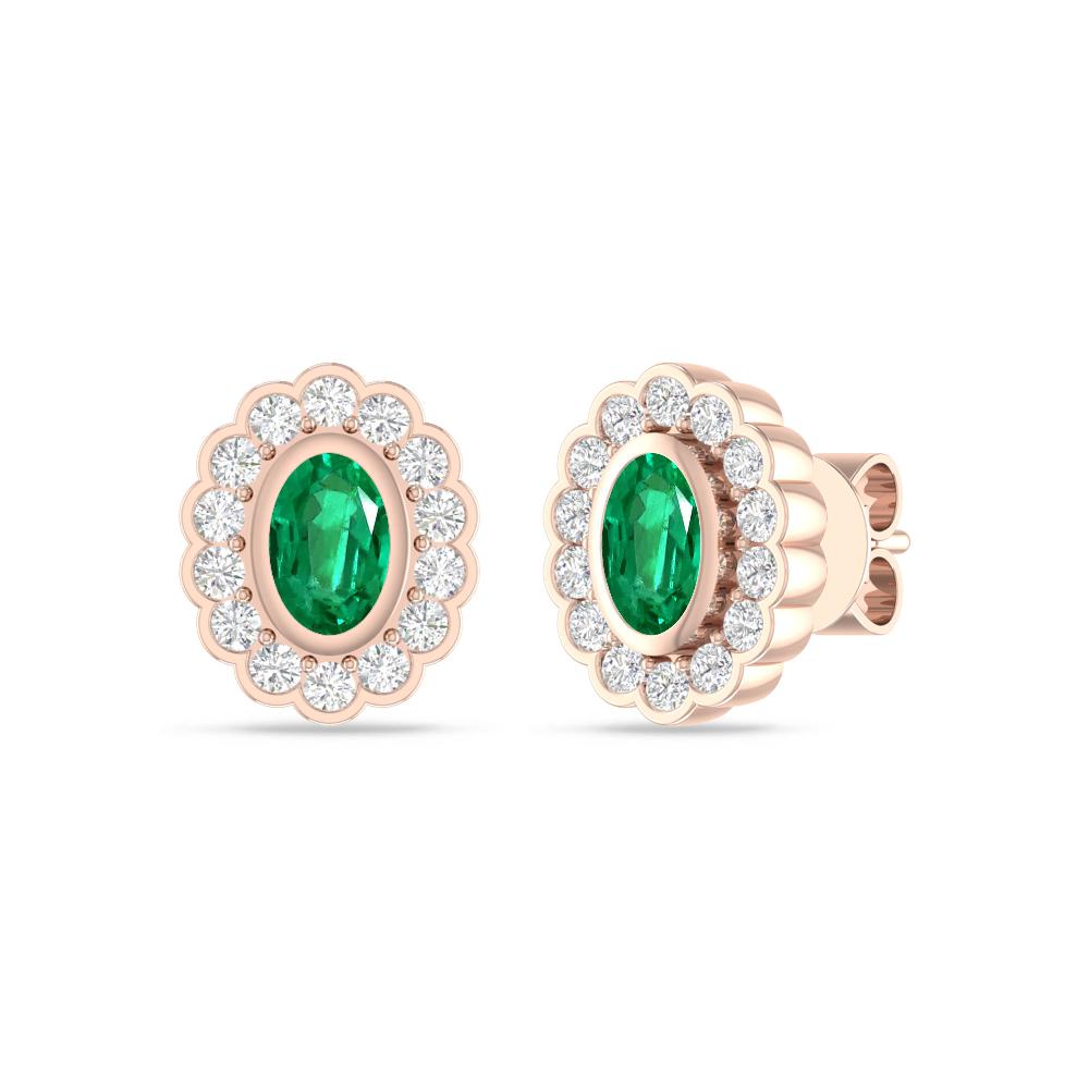 Rose Gold - Emerald