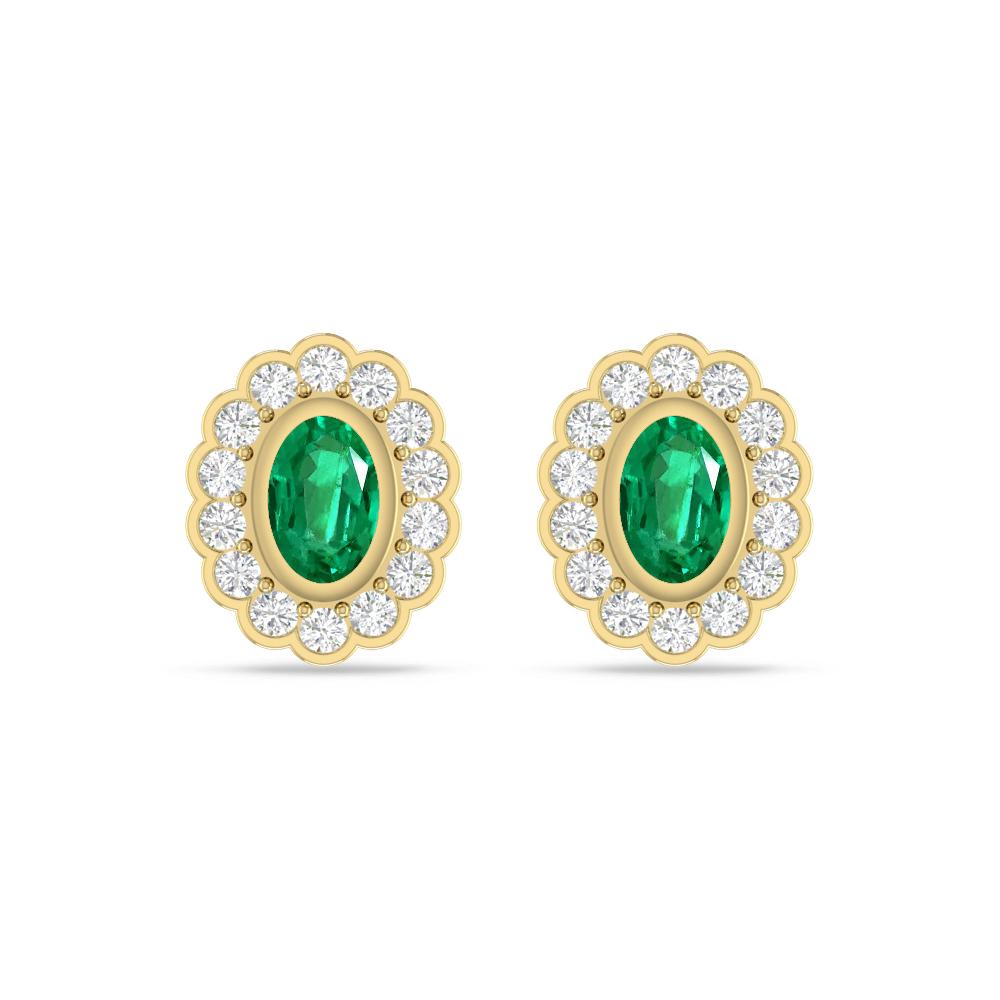 Yellow Gold - Emerald