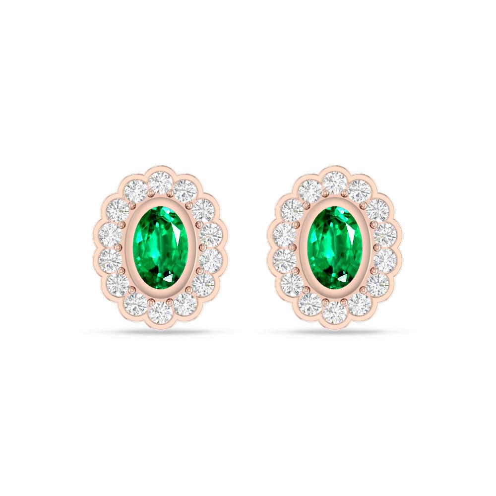 Rose Gold - Emerald