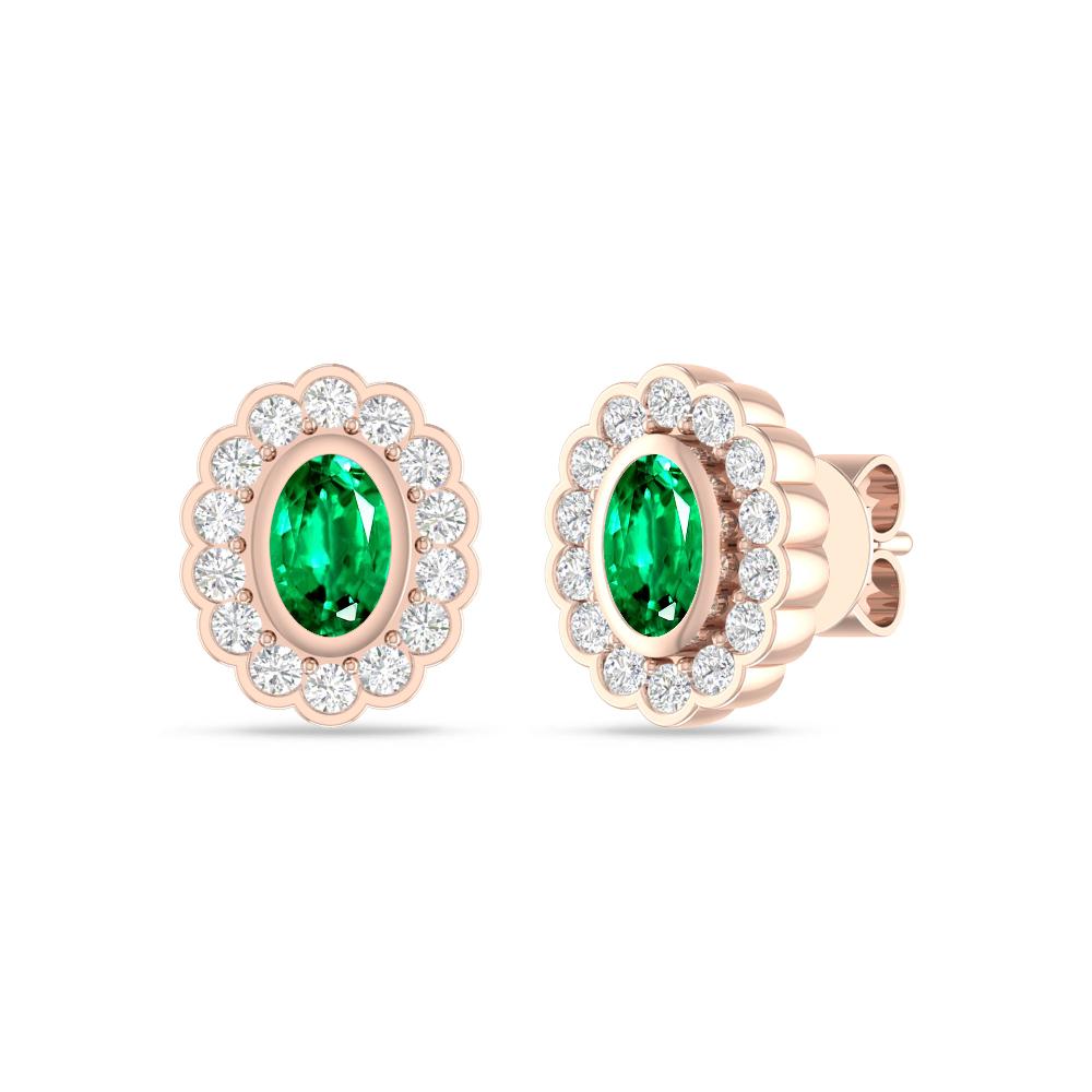 Rose Gold - Emerald
