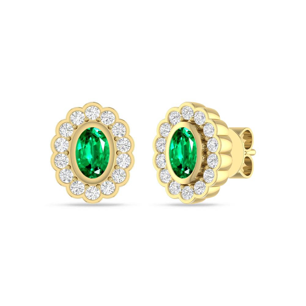 Yellow Gold - Emerald
