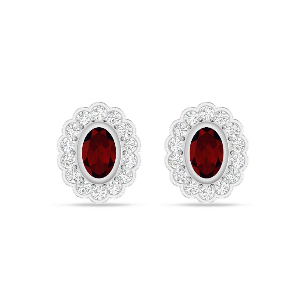 White Gold - Garnet