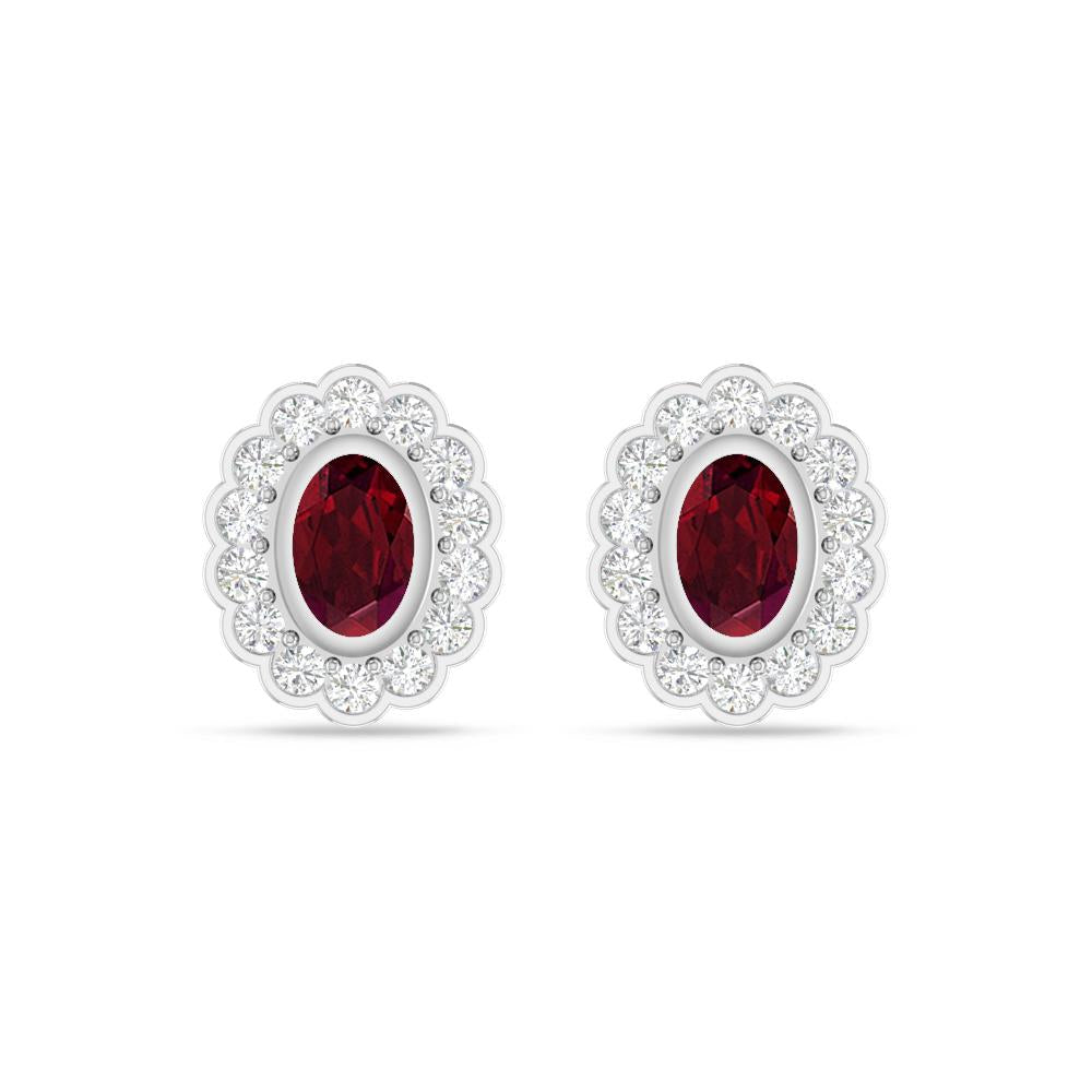 White Gold - Garnet