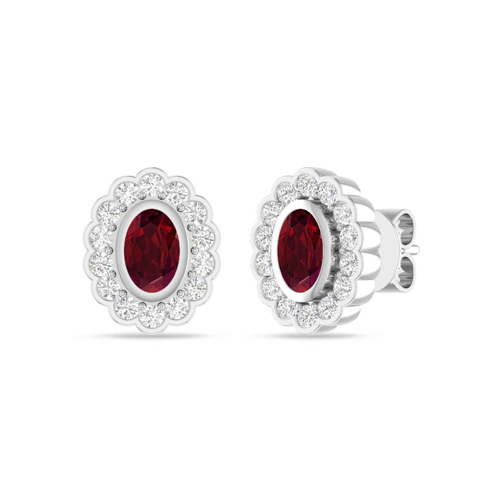 White Gold - Garnet