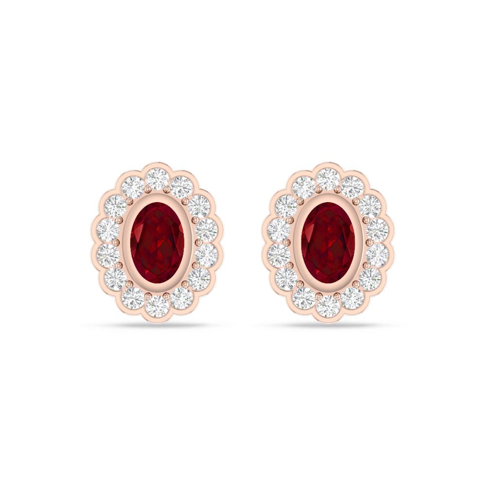 Rose Gold - Garnet