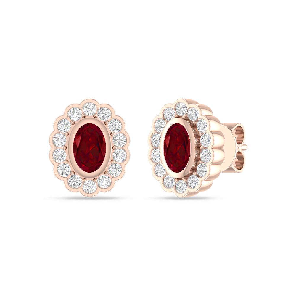 Rose Gold - Garnet