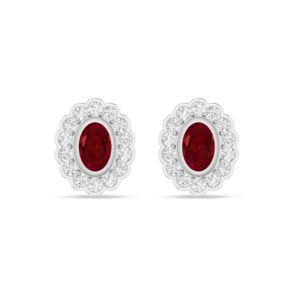 White Gold - Garnet