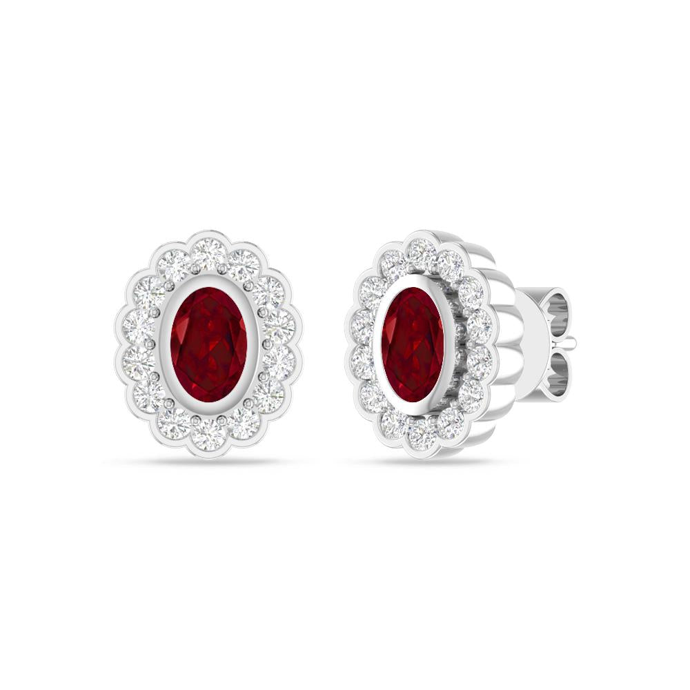 White Gold - Garnet