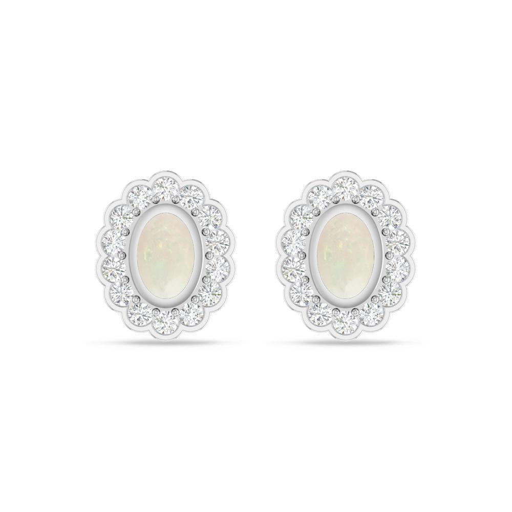 White Gold - Opal