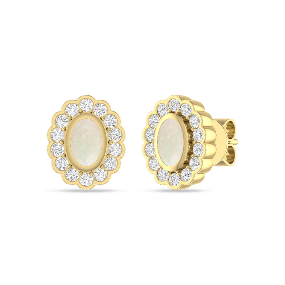 Yellow Gold - Opal