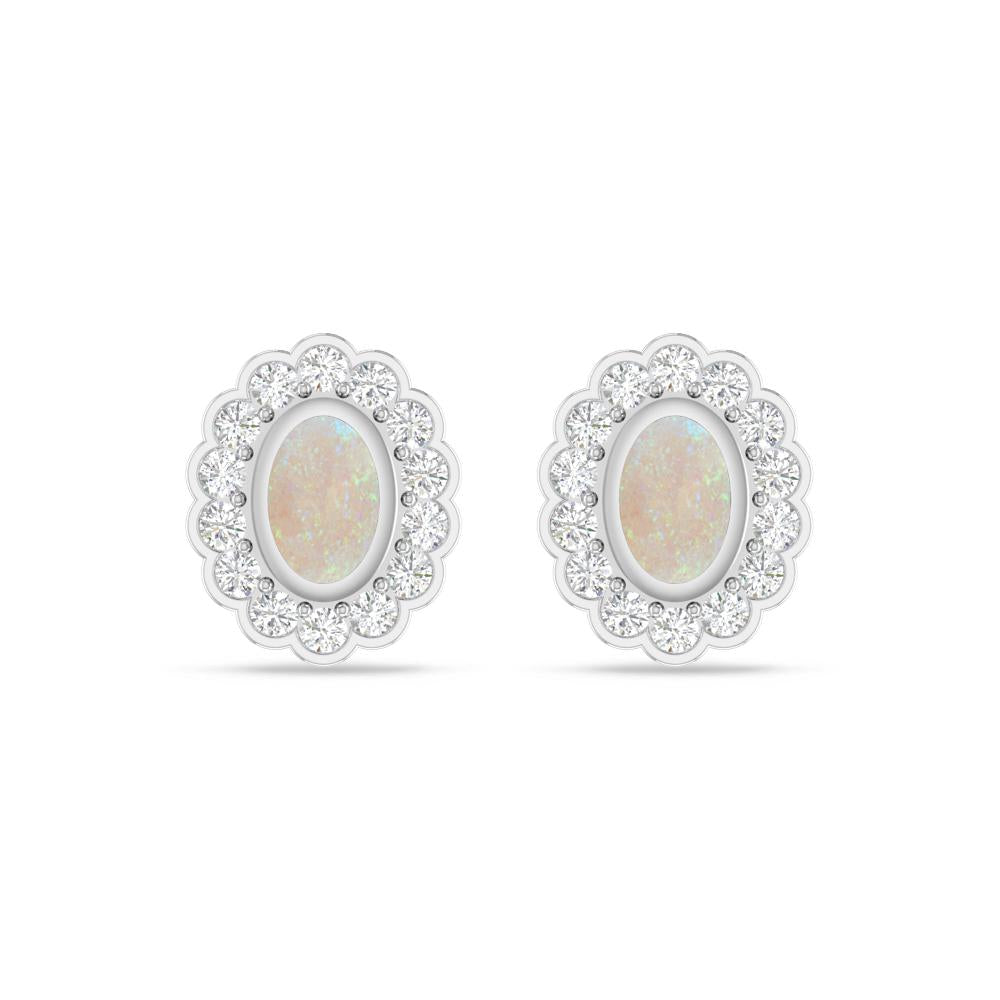 White Gold - Opal