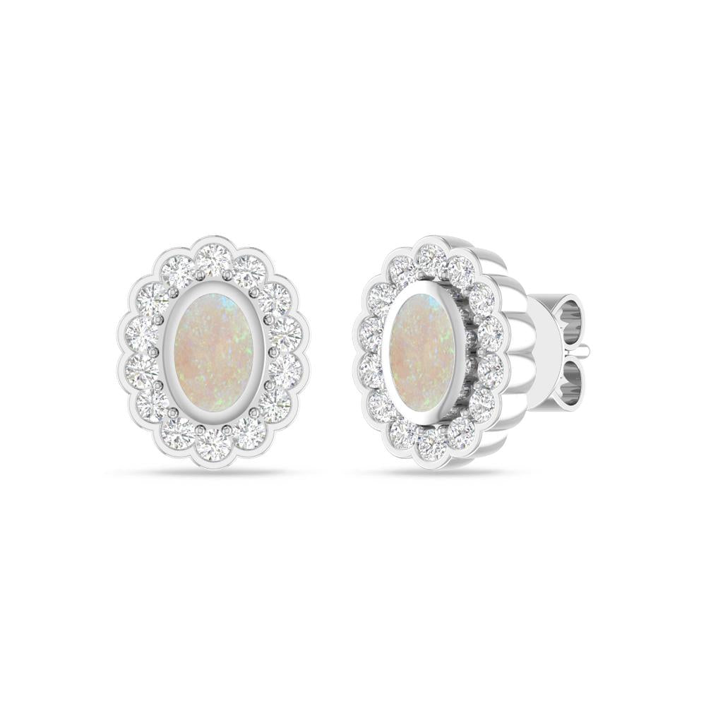White Gold - Opal