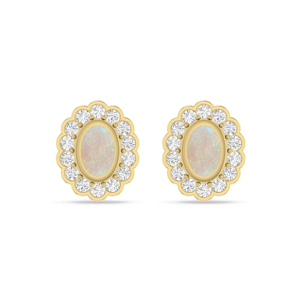 Yellow Gold - Opal