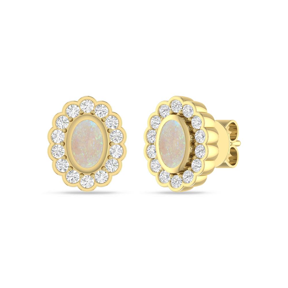 Yellow Gold - Opal